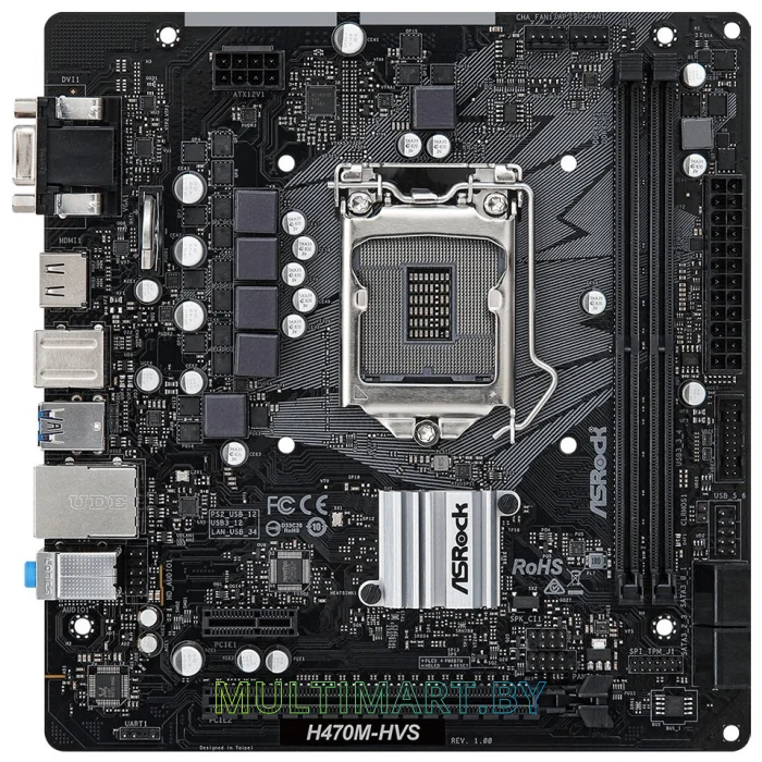 Материнская плата ASRock H470M-HVS